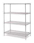 21x72 Chrome Wire Shelf